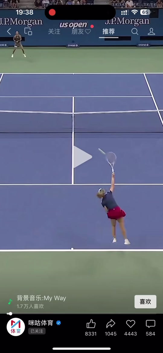 关于球星爆发!网球赛场再现神级操作的信息 关于球星爆发!网球赛场再现神级操作的信息